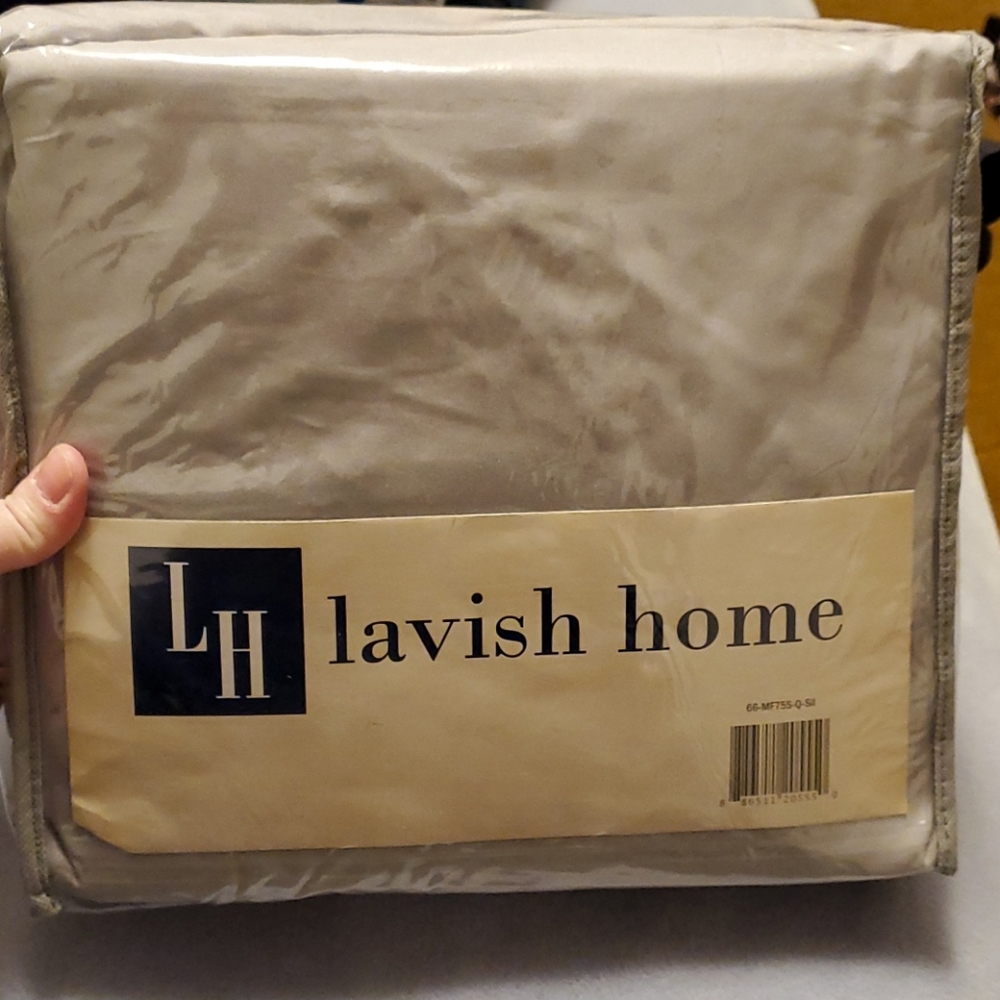 Grey Lavish home sheets